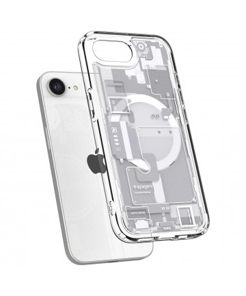 Spigen Ultra Hybrid MagSafe Case for iPhone 16e / 17e Zero One - White