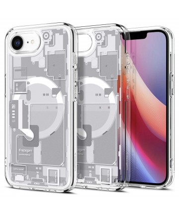 Spigen Ultra Hybrid MagSafe Case for iPhone 16e / 17e Zero One - White