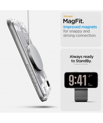 Spigen Ultra Hybrid MagSafe Case for iPhone 16e / 17e Zero One - White