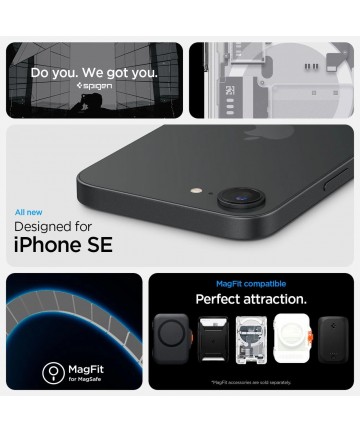 Spigen Ultra Hybrid MagSafe Case for iPhone 16e / 17e Zero One - White
