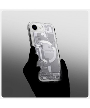 Spigen Ultra Hybrid MagSafe Case for iPhone 16e / 17e Zero One - White