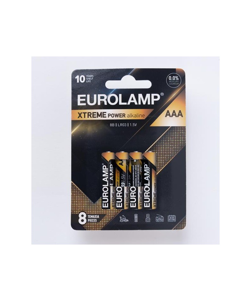ΜΠΑΤΑΡΙΑ EXTREME ΑΑΑ (LR03) 8τμχ 1,5V