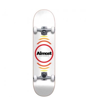 ALMOST Reflex FP Complete Skateboard 7.625'' - Λευκό