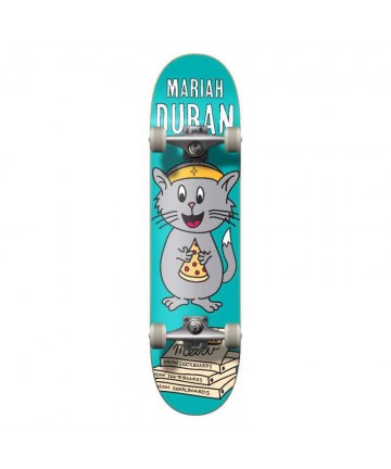 MEOW Mariah Duran whiskers complete skateboard 8'' - Multi