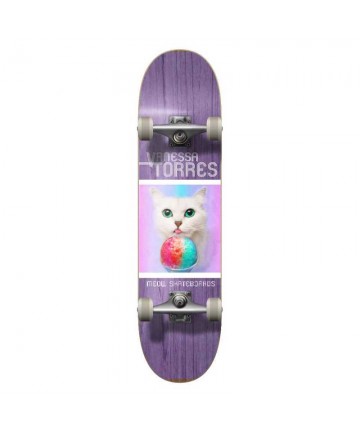 MEOW Vanessa Torres furreal complete skateboard 7.75'' - Multi