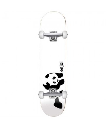 ENJOI Panda YTH SFT Top Resin Complete Skateboard 6.75'' - Λευκό