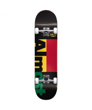 ALMOST Ivy League Premium Complete Skateboard 7.375'' - Μαύρο