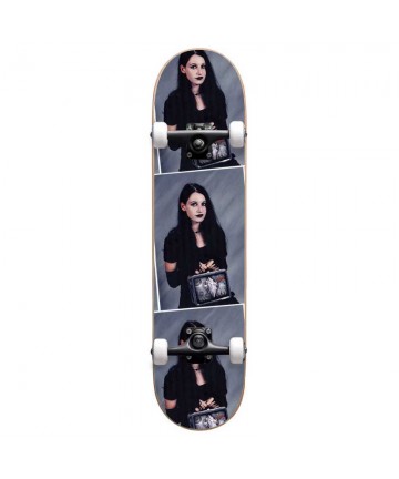 DARKSTAR Goth Girl FP Premium Complete Skateboard 7.875'' - Μαύρο