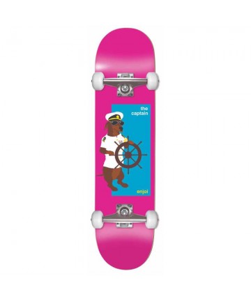 ENJOI The Captain Yth FP Complete Skateboard 7.25'' - Ροζ