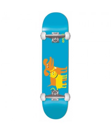 ENJOI Cat & Dog Yth FP Complete Skateboard 7'' - Μπλε