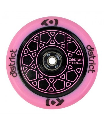 Ροδάκι District Zodiac 110χιλ., Pink/Black