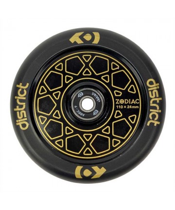 Ροδάκι Distirct Zodiac 110χιλ., Gold/Black