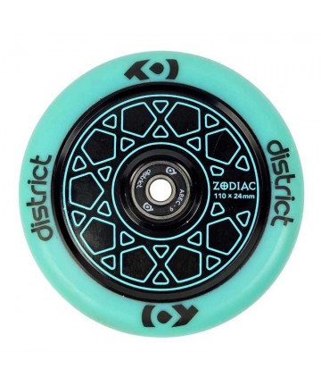 Ροδάκι District Zodiac 110χιλ., Sky Blue/Black