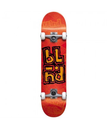 BLIND OG Stacked Stamp FP Complete Skateboard 8'' - Orange