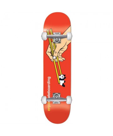 ENJOI Chop Sticks Yth FP Complete Skateboard 7.375'' - Κόκκινο