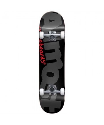 ALMOST Logo Land FP Complete Skateboard8 125'' - Μαύρο