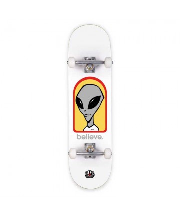 ALIEN WORKSHOP Believe Complete Skateboard 8'' - Λευκό