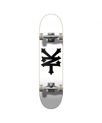 ZOO YORK OG 95 Crackerjack Complete Skateboard 7.75'' - Λευκό/Μαύρο