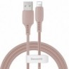 Baseus Colourful Cable USB / Lightning 2.4A 1.2m pink (CALDC-04)