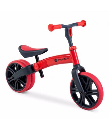 Yvolution Velo Junior New Ποδήλατο Ισορροπίας  - Κόκκινο