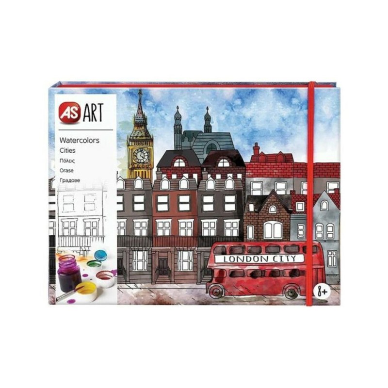 AS Art: Watercolors Cities(1038-21042)