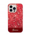Guess GUHCP14LHGBNHR iPhone 14 Pro 6.1" red/red hardcase Bandana Paisley