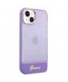 Guess Translucent iPhone 14 6.1" Case - Purple