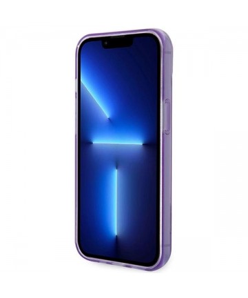 Guess Translucent iPhone 14 6.1" Case - Purple