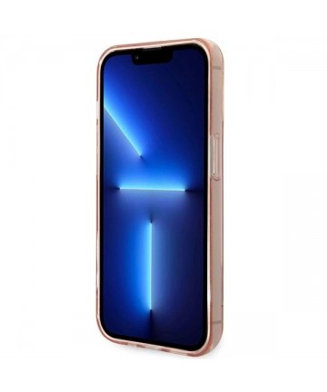 Guess Translucent iPhone 14 Pro Max 6.7" Case - Pink