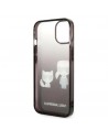 Karl Lagerfeld KLHCP14LTGKCK iPhone 14 Pro 6.1 "hardcase black / black Gradient Ikonik Karl & Choupette