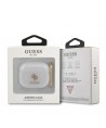 Guess GUA3UCG4GT AirPods 3 cover Transparent Glitter Collection