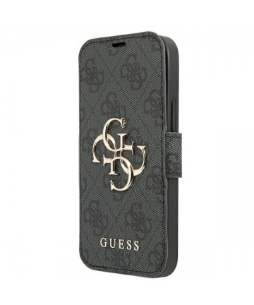 Guess GUBKP13X4GMGGR iPhone 13 Pro Max 6.7" gray/gray book 4G Big Metal Logo