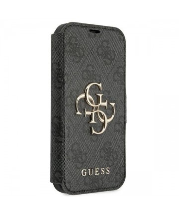 Guess GUBKP13X4GMGGR iPhone 13 Pro Max 6.7" gray/gray book 4G Big Metal Logo
