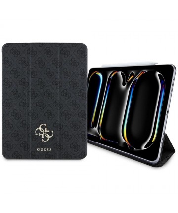 Guess GUFC11PM24PS4SGK iPad Pro 11" 2024 black/black Magnetic 4G Big Logo