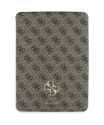 Guess GUFC11RM24PS4SGW iPad Air 11" 2024 brown/brown Magnetic 4G Big Logo