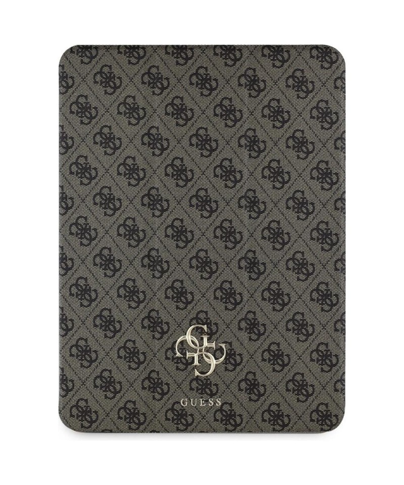 Guess GUFC13RM24PS4SGW iPad Air 13" 2024 brown Magnetic 4G Big Logo