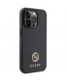 Guess GUHCP13XPS4DGPK iPhone 13 Pro Max 6.7" black/black hardcase Strass Metal Logo