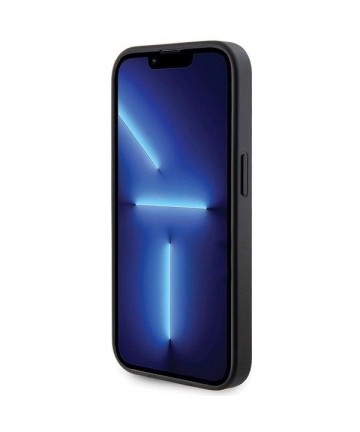 Guess GUHCP13XPS4DGPK iPhone 13 Pro Max 6.7" black/black hardcase Strass Metal Logo