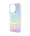 Guess GUHMP15LHITSU iPhone 15 Pro 6.1" purple/purple hardcase IML Iridescent MagSafe