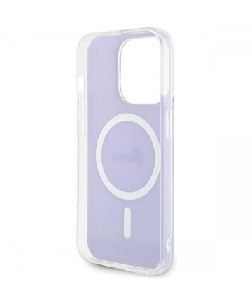 Guess GUHMP15LHITSU iPhone 15 Pro 6.1" purple/purple hardcase IML Iridescent MagSafe