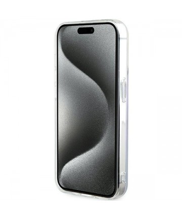 Guess GUHMP15XHITSU iPhone 15 Pro Max 6.7" purple/purple hardcase IML Iridescent MagSafe