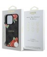 Guess GUHMP16LP4ROPEMCK iPhone 16 Pro 6.3" black/black hardcase 4G Flowers Print MagSafe