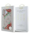 Guess GUHMP16SP4ROPEMCP iPhone 16 6.1" pink/pink hardcase 4G Flowers Print MagSafe