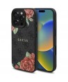 Guess GUHMP16XP4ROPEMCK iPhone 16 Pro Max 6.9" black/black hardcase 4G Flowers Print MagSafe