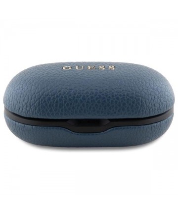 Guess Bluetooth headphones GUTWSPGTSPSB TWS + docking station blue/blue Grained Classic Logo