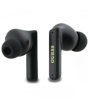Guess Bluetooth headphones GUTWST88MCTGK TWS + docking station black/black Capsule Printed Logo