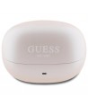 Guess Bluetooth Headphones GUTWST88MCTGP TWS + Docking Station Pink Capsule Printed Logo