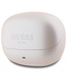 Guess Bluetooth Headphones GUTWST88MCTGP TWS + Docking Station Pink Capsule Printed Logo