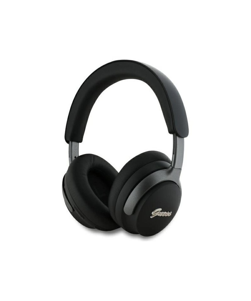 Guess Bluetooth ANC Headphones GUBHC22PSFCSMK Black Metal Script Logo
