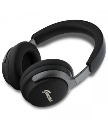 Guess Bluetooth ANC Headphones GUBHC22PSFCSMK Black Metal Script Logo